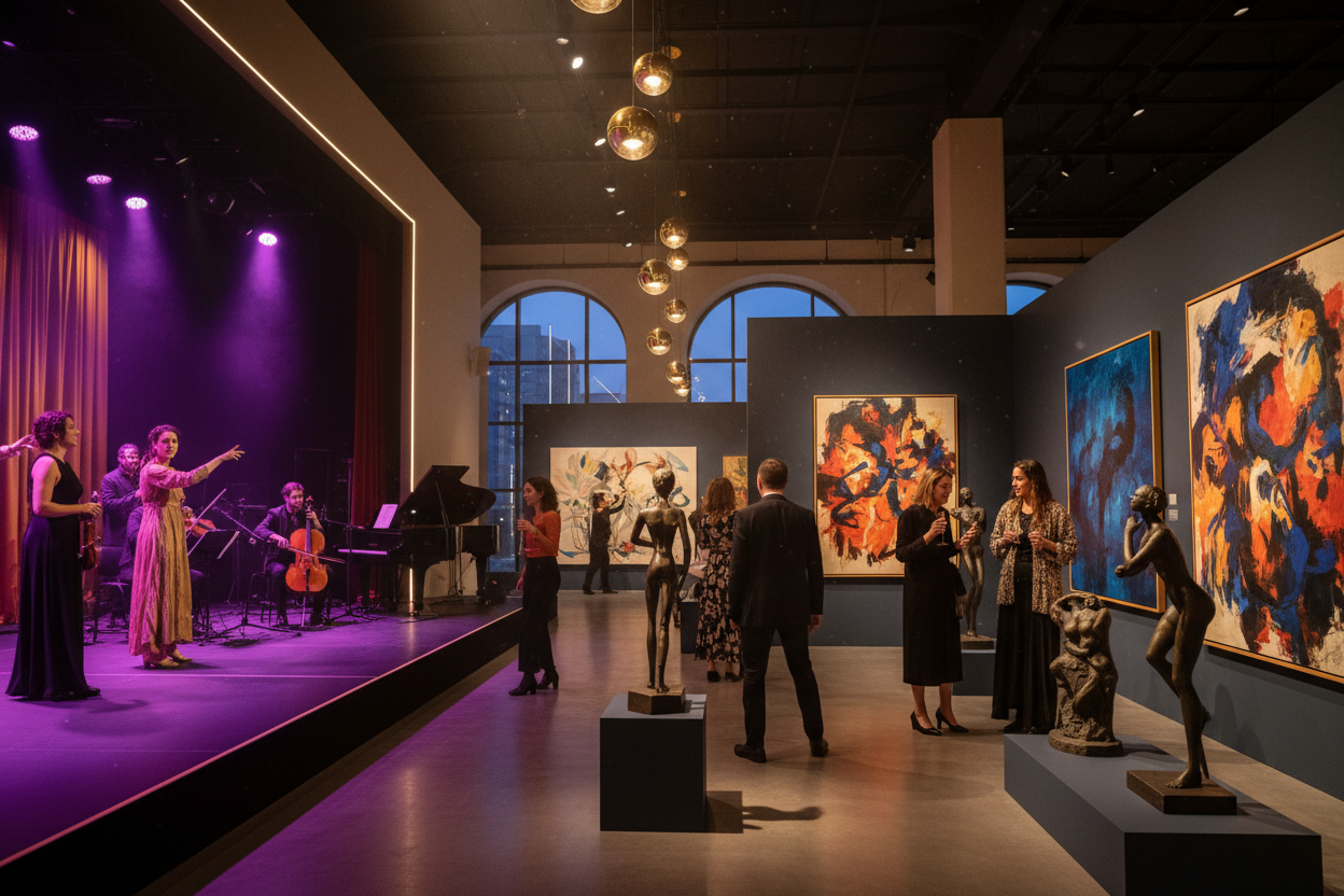 Discover live performances, art exhibitions, and cultural events. From theater to galleries, experience creativity that inspires. Book tickets and join us!