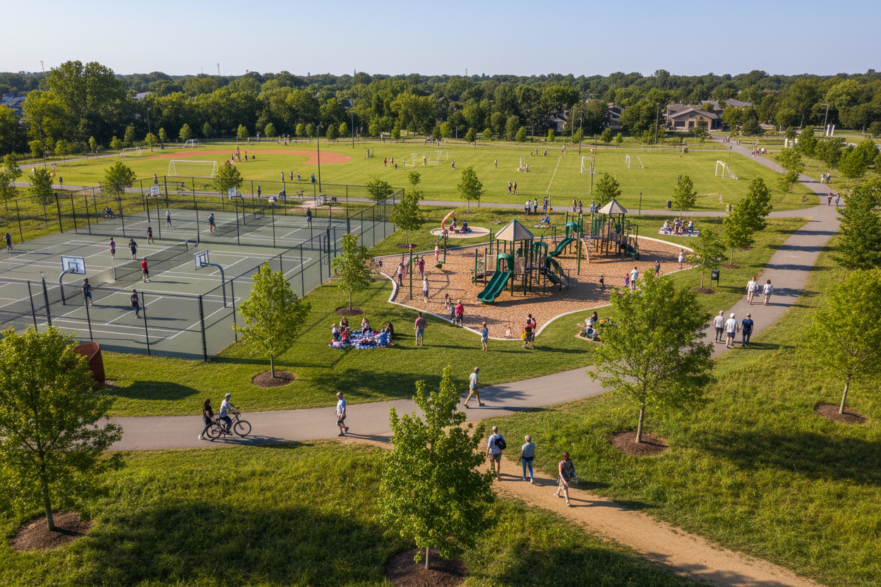 Enjoy outdoor adventures at our parks and recreation facilities. Trails, sports courts, playgrounds, and programs for all ages. Get active and have fun!