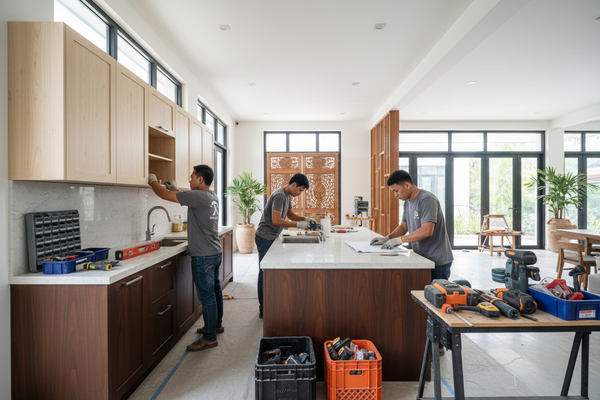 Contractors & Remodeling អ្នកម៉ៅការ និងការជួសជុល