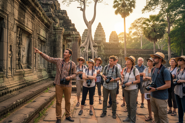 Tour Guides មគ្គុទ្ទេសក៍ទេសចរណ៍