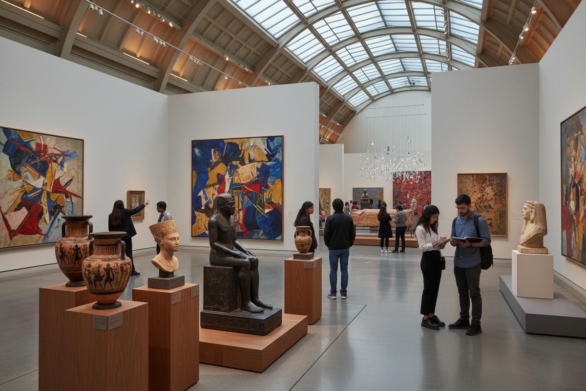 Explore world-class art collections and fascinating exhibits. From ancient artifacts to modern masterpieces, discover culture and history. Plan your visit!