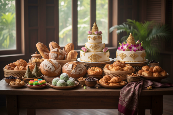 Bakeries & Dessert Shops ហាងនំប៉័ង និងហាងបង្អែម