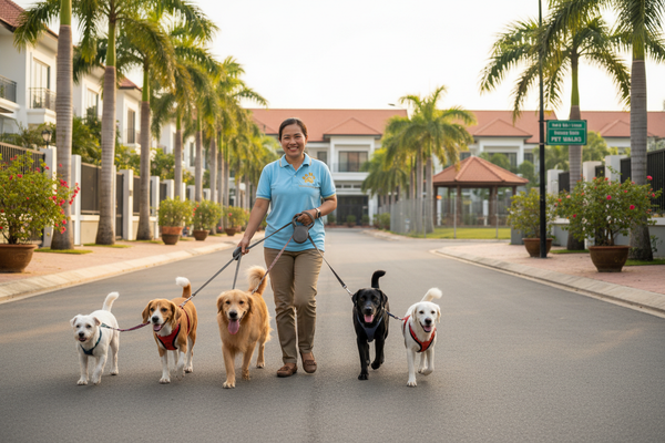 Pet Sitters & Walkers អ្នកមើលថែ និងអ្នកដឹកសត្វដើរលេង