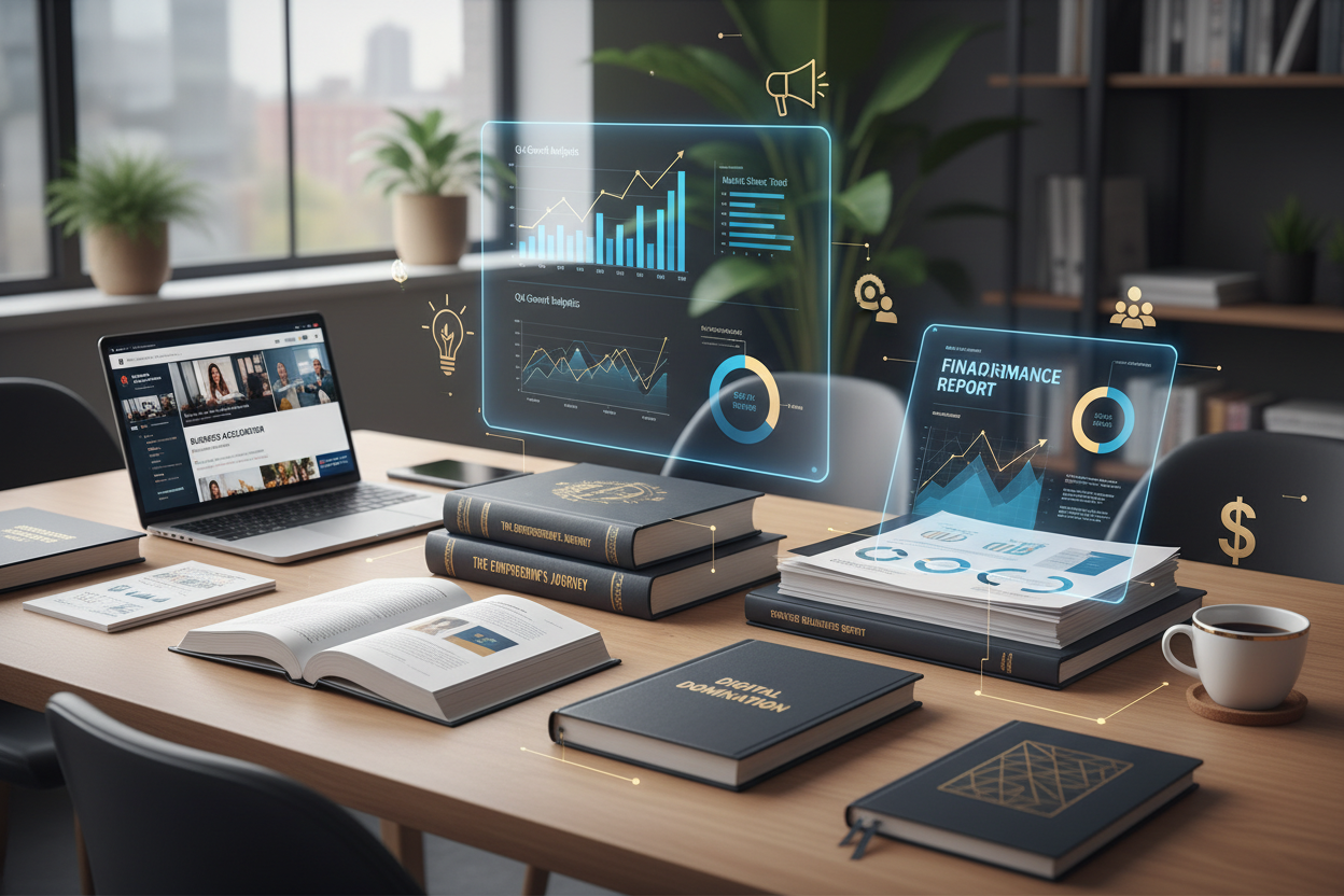 Discover comprehensive business education resources at DARAHUB. Master entrepreneurship, marketing, finance, and leadership skills to grow your business successfully.