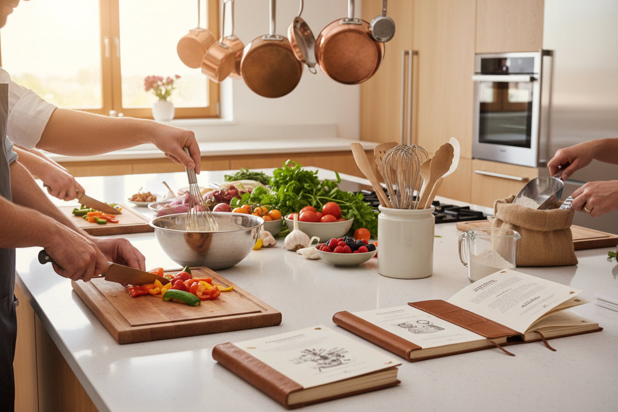 Master cooking with our comprehensive tutorials and guides. Learn essential kitchen skills, techniques, and recipes for all skill levels. Start your culinary journey today!