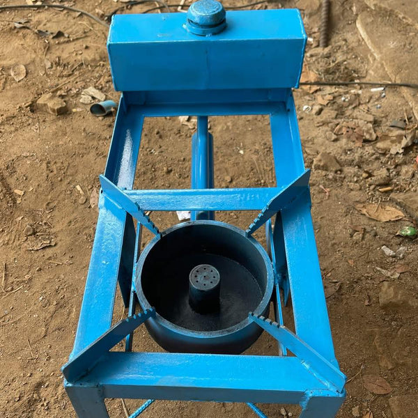 Black oil stove handicrafts, Cambodian children, Kampong Cham