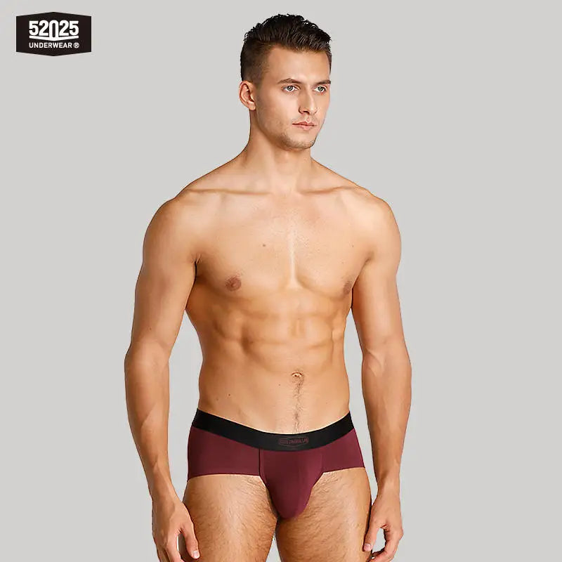 52025 Men's Modal Briefs – Silky-Soft Fabric, Spacious U-Contour Pouch and Comfortable Everyday Fit with 3D Support
