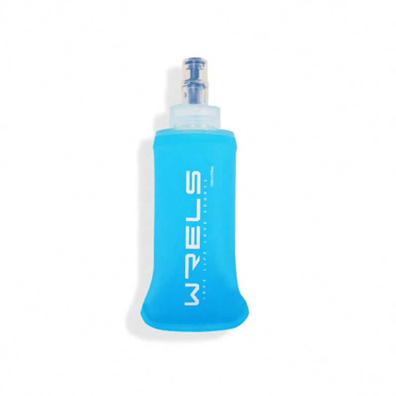 WRELS TPU Folding Water Bottle Climbing Soft Flask Sport Water Bag Collapsible Silicone Water Bottle BPA Free Outdoor Sports