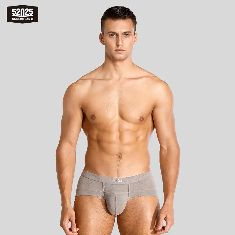 52025 Men’s Eco-Friendly Underwear – Silky Modal Breathable Briefs, Plant-Dyed, Comfortable and Sexy Men’s Slips Luxurious Brief