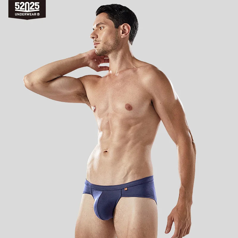 52025 Men's Large Pouch Modal Briefs – Premium Modal and Innovative 3D Support Pouch for Natural Fit and Second-Skin Comfort