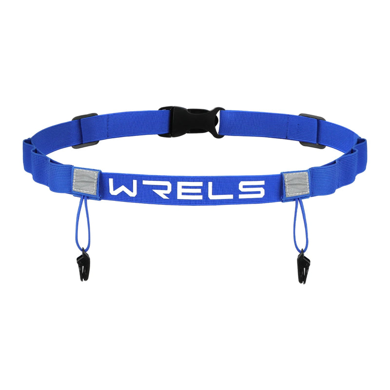 WRELS Running Bib Holder Race Belt Runner Bib Strap Race Number Belt for Triathlon Marathon Runing Cycling Adjustable Waist Belt