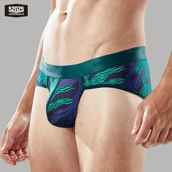 52025 Men's Big Pouch Briefs – Natural Lift Support, Silky-Soft Nylon-Spandex Fabric, Second-Skin Feel and All-Day Comfort