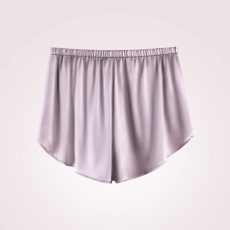 52025 Women’s Silk Shorts – 100% Mulberry Silk Luxury Underwear. Elegant, Soft Silk Sleepwear for Women. Pure Silk Panties