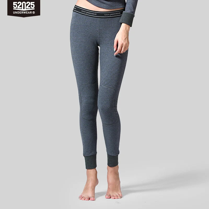 52025 Warm Thermal Leggings – Cotton Fleece-Lined Winter Men & Women Pants, Breathable & Soft. High-Quality for Ultimate Comfort