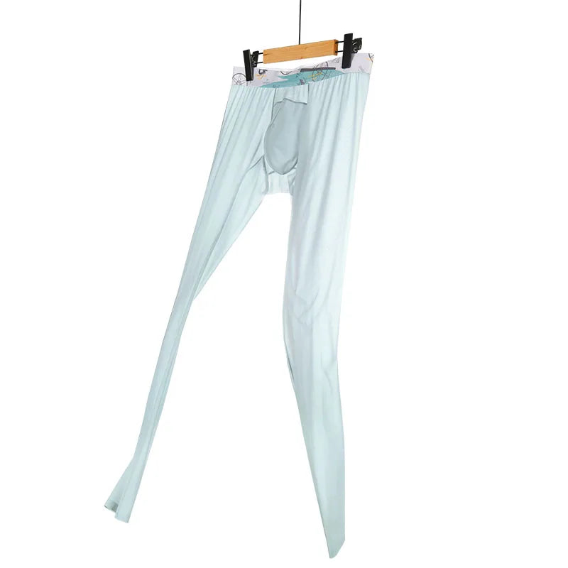 52025 Men's Ultra-Light Leggings / Tights – Semi-Transparent Comfort with Second-Skin Feel, Anatomical U-Pouch and Sculpting Fit