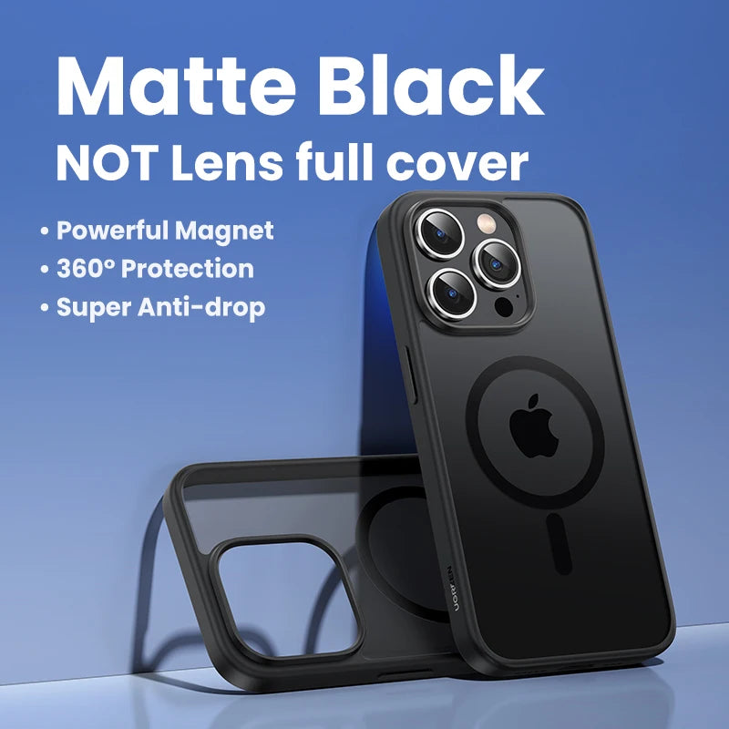 UGREEN Magnetic Case for iPhone 18 17 16 15 14 13 Pro Max Case Shockproof Cover for iPhone 16 Pro Max 18 pro Macsafe TPU Cases