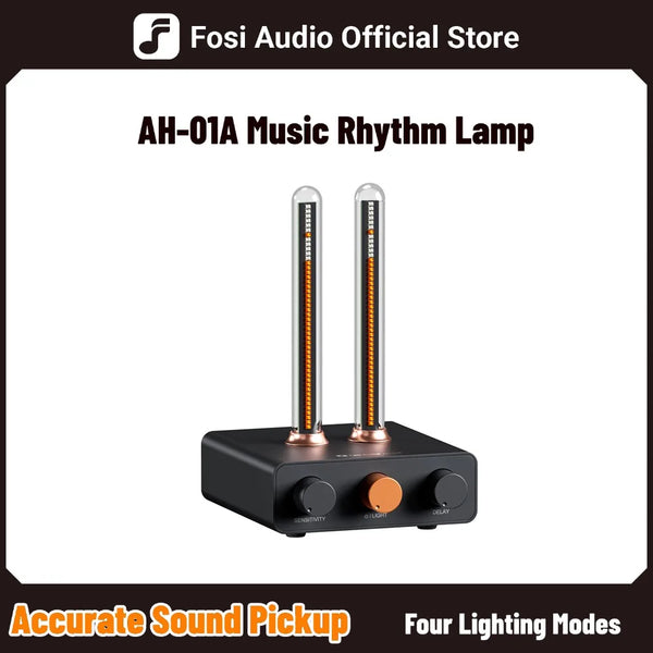 Fosi Audio AH-01A Visualizer ភ្លើង LED ភ្លេងចង្វាក់ Ambient សម្រាប់កុំព្យូទ័រលើតុ RGB សម្រាប់ម៉ូនីទ័រកុំព្យូទ័រ អំណោយឆ្នាំថ្មី