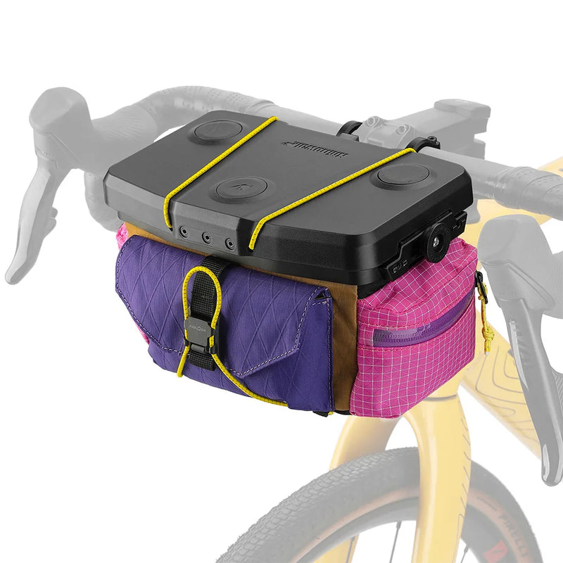 Rhinowalk 3.3L Modular Bicycle Handlebar Bag Quick Release Multi-Combination Front Pack for Road MTB Mountain Bicycle