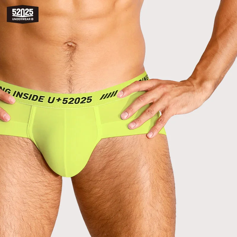 52025 Men's Modal Briefs – Silky-Soft Fabric, Spacious U-Contour Pouch and Comfortable Everyday Fit with 3D Support