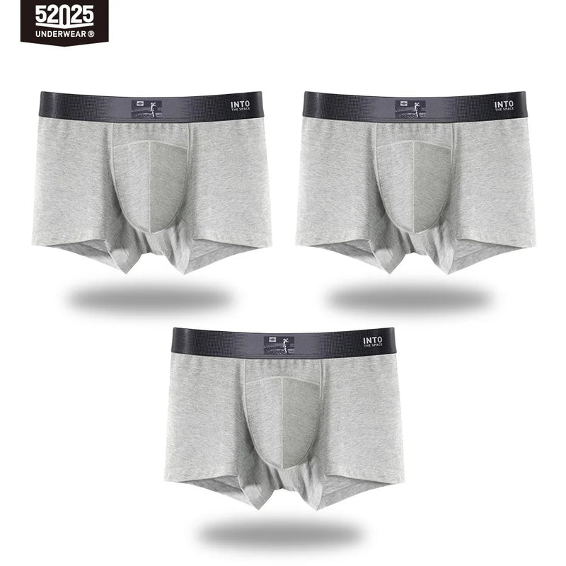 52025 Men's Premium Plant-Dyed Boxers – Soft Viscose Comfort with U-Shaped Pouch and Natural Skin-Friendly Feel