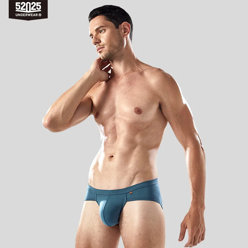 52025 Men's Large Pouch Modal Briefs – Premium Modal and Innovative 3D Support Pouch for Natural Fit and Second-Skin Comfort