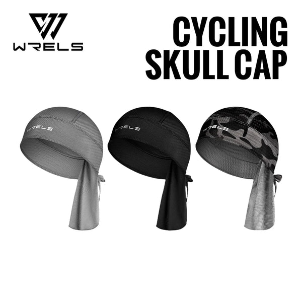 WRELS Cycling Hat Under Helmet Quick Dry Summer Cooling Helmet Liners Motorcycle Head Wrap Bandana Skull Caps MTB Bicycle Caps
