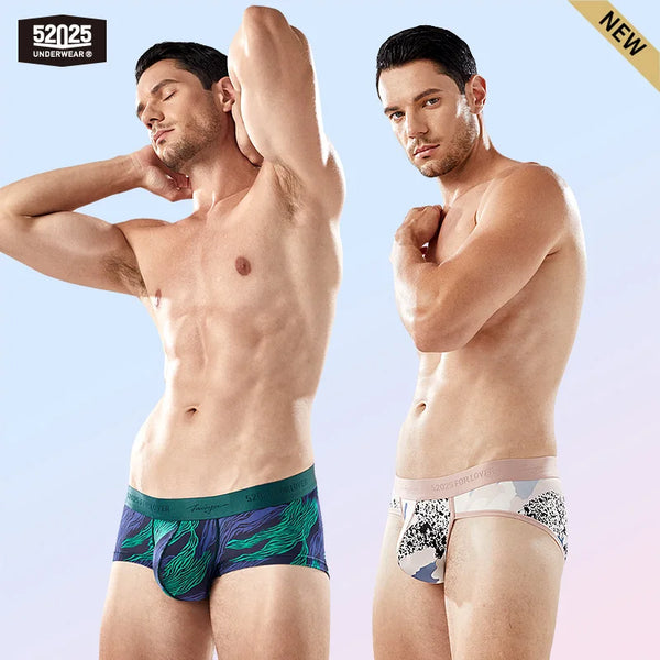 52025 Men's Big Pouch Trunks, Briefs & Thongs – Soft, Cooling, and Supportive. Silky-Smooth for All-Day Comfort & Confidence