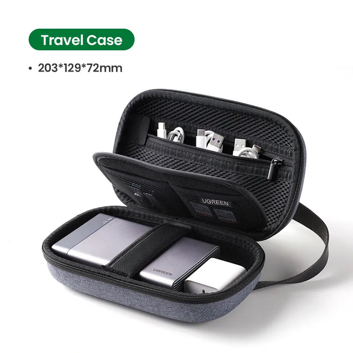 UGREEN Hard Disk Drive Case for 2.5 inch External Hard Drive Portable HDD SSD Box for Power Bank Storage Case Travel Bag Travel Case CHINA