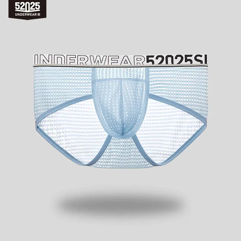 52025 Men's Cooling Mesh Premium Briefs – U+ Anatomical Pouch, Lightweight Airflow and Ultra-Breathable Comfort