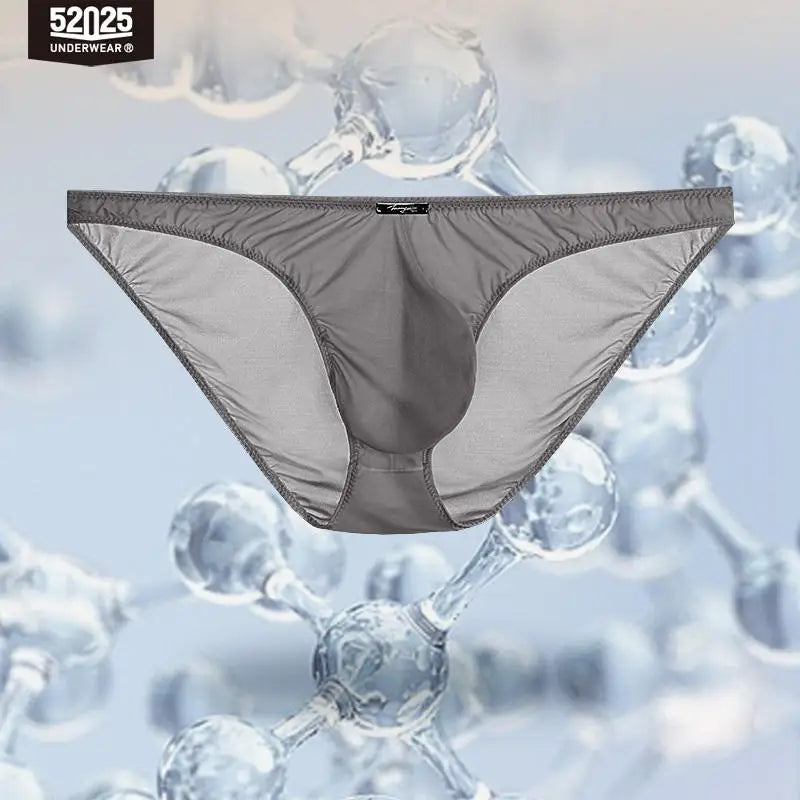 52025 Ultra-Thin Semi-Transparent Men’s Briefs – Feather-Light Sexy Mini-Briefs with 3D Pouch and Sensual Body-Hugging Fit