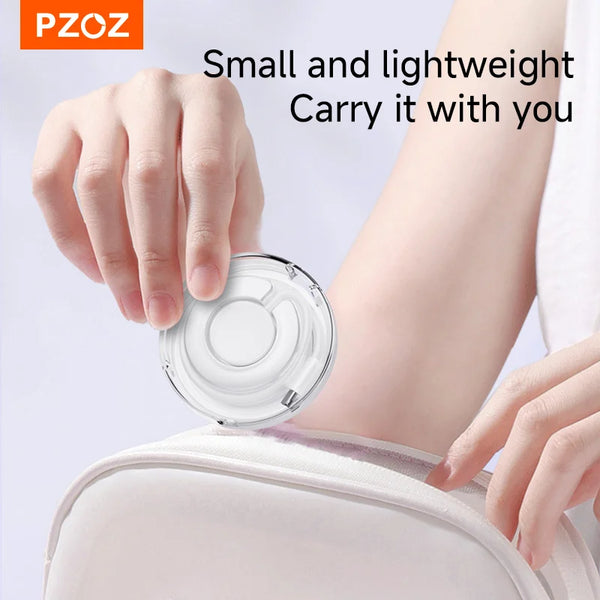 PZOZ For Apple Watch Ultra 4 3 2 Series 12 11 10 9 charger cable protector organizer management rotating storage Box watch stand