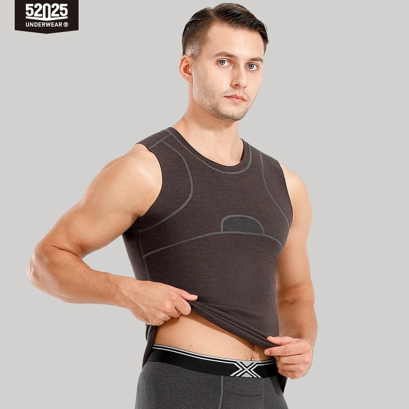 52025 Multi-Layer Thermal Vest – Premium Warm Sleeveless Top for Men & Women. Soft Winter Tank with Advanced Heat Retention