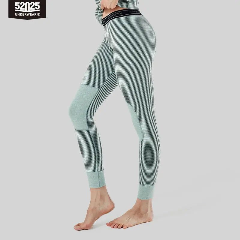 52025 Warm Thermal Leggings – Cotton Fleece-Lined Winter Men & Women Pants, Breathable & Soft. High-Quality for Ultimate Comfort