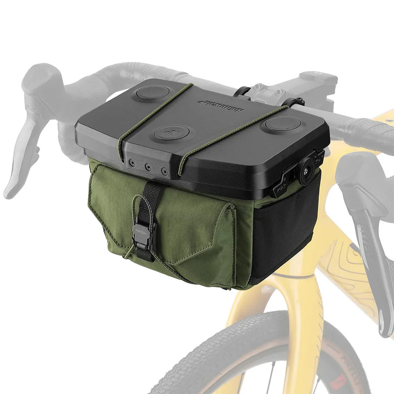 Rhinowalk 3.3L Modular Bicycle Handlebar Bag Quick Release Multi-Combination Front Pack for Road MTB Mountain Bicycle