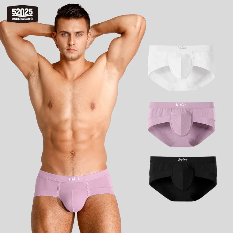 52025 Men's Modal Briefs – Silky-Soft Breathable Underwear, Cooling Comfort, Lightweight Feel and Exceptional Everyday Fit