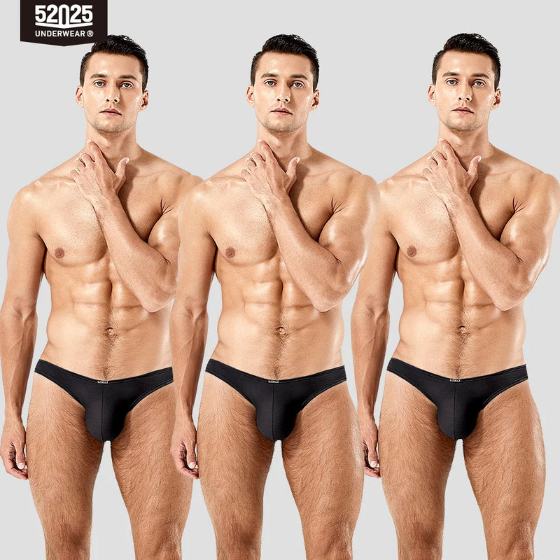 52025 Ultra-Soft Comfortable Men's Briefs – Mini Briefs with a Sexy, Sleek Fit. Stretchy Modal Jockstraps for Maximum Comfort
