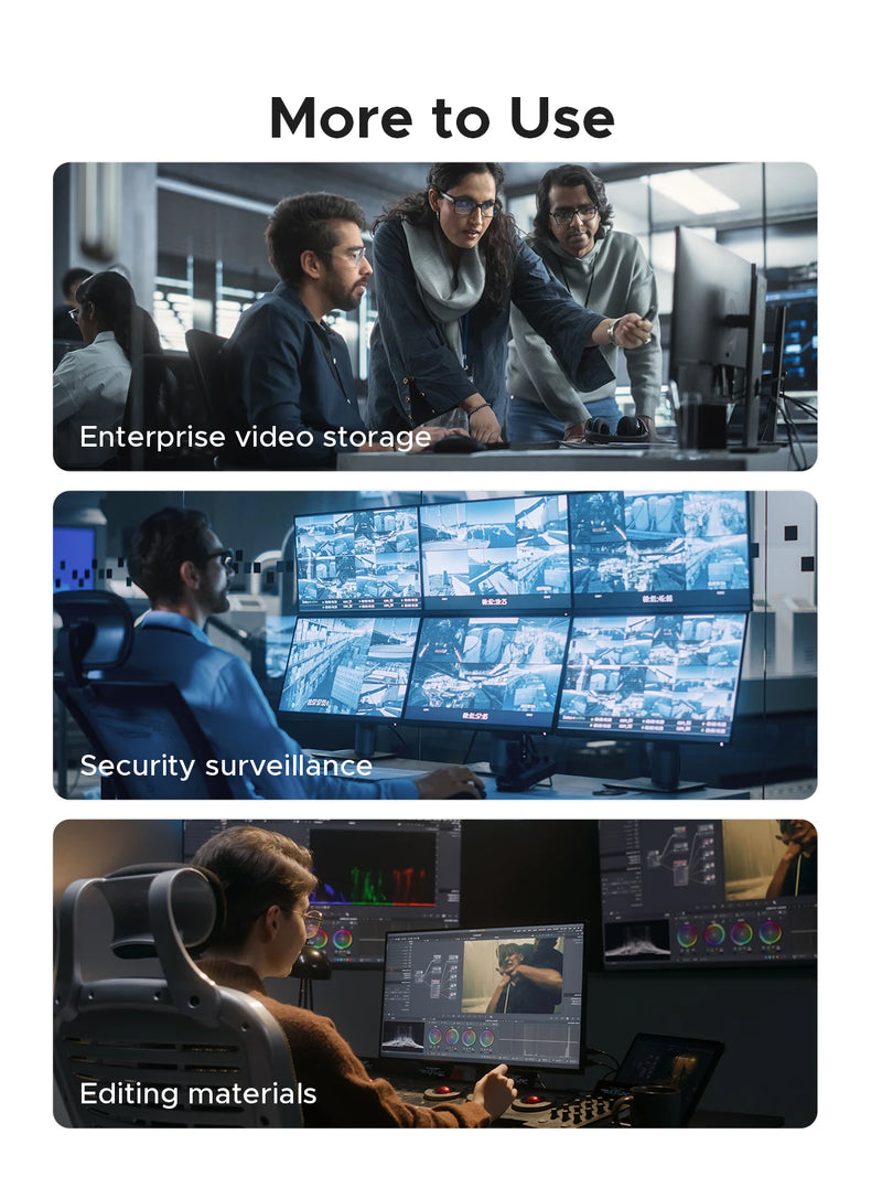 ORICO 3.5"USB3.0 5Gbps HDD Docking Station Aluminum With 150W Power Cooling Fan for Personal 5Bay DAS Solution (Standard) Series