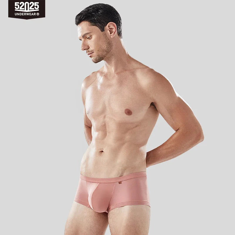 52025 Men's Large Pouch Modal Boxers – Silky-Soft Breathable Underwear with Enhanced Comfort, Support and Extra Space