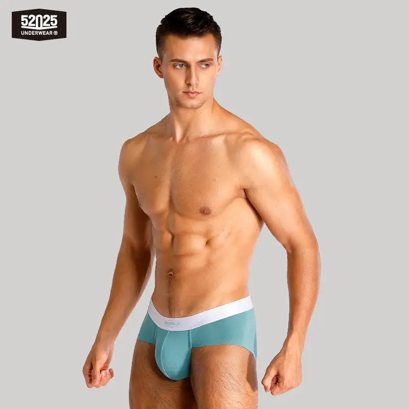 52025 Men's Modal Briefs – Silky-Soft Fabric, Spacious U-Contour Pouch and Comfortable Everyday Fit with 3D Support