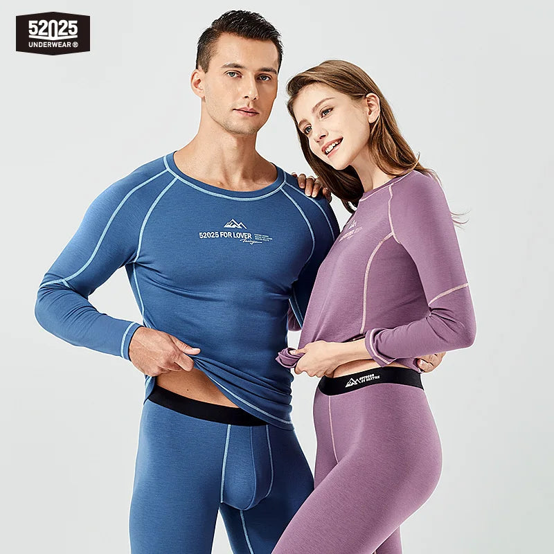 52025 Warm Outdoors Thermal Underwear for Men & Women – Thermal Set with Dralon Fiber, Soft Fleece, and Thumbhole Sleeves