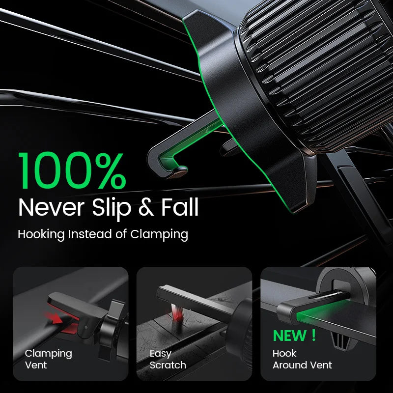 【New-in Sale】UGREEN Car Phone Holder Gravity Phone Stand For Xiaomi Samsung iPhone 16 15 14 Pro Max Air Vent Car  Holder Stand