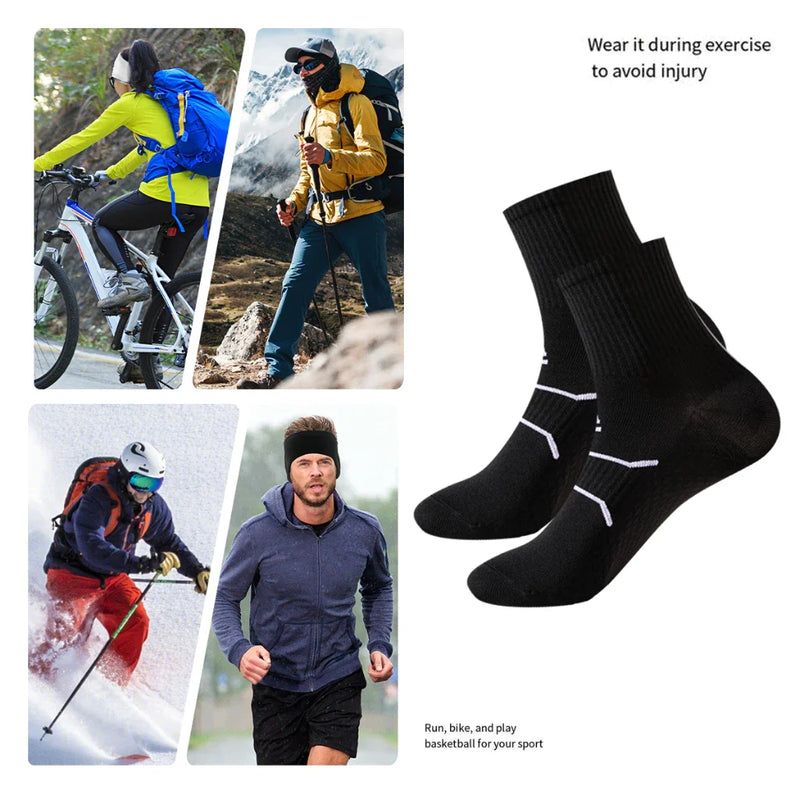 WRELS Professional Marathon Running Fitness Short Socks Women Men Sweat-absorbent Anti-friction Breathable Men's Athletic Socks