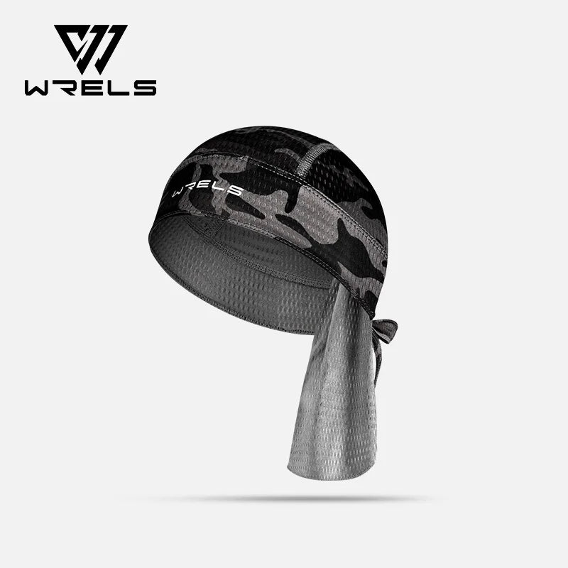 WRELS Cycling Hat Under Helmet Quick Dry Summer Cooling Helmet Liners Motorcycle Head Wrap Bandana Skull Caps MTB Bicycle Caps