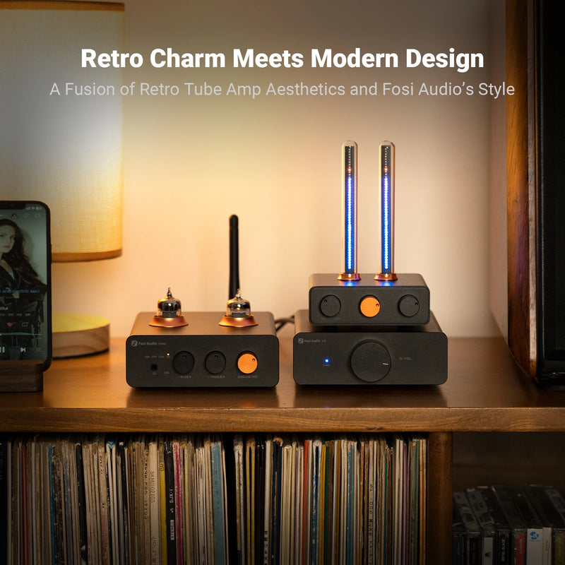 Fosi Audio AH-01A Visualizer ភ្លើង LED ភ្លេងចង្វាក់ Ambient សម្រាប់កុំព្យូទ័រលើតុ RGB សម្រាប់ម៉ូនីទ័រកុំព្យូទ័រ អំណោយឆ្នាំថ្មី