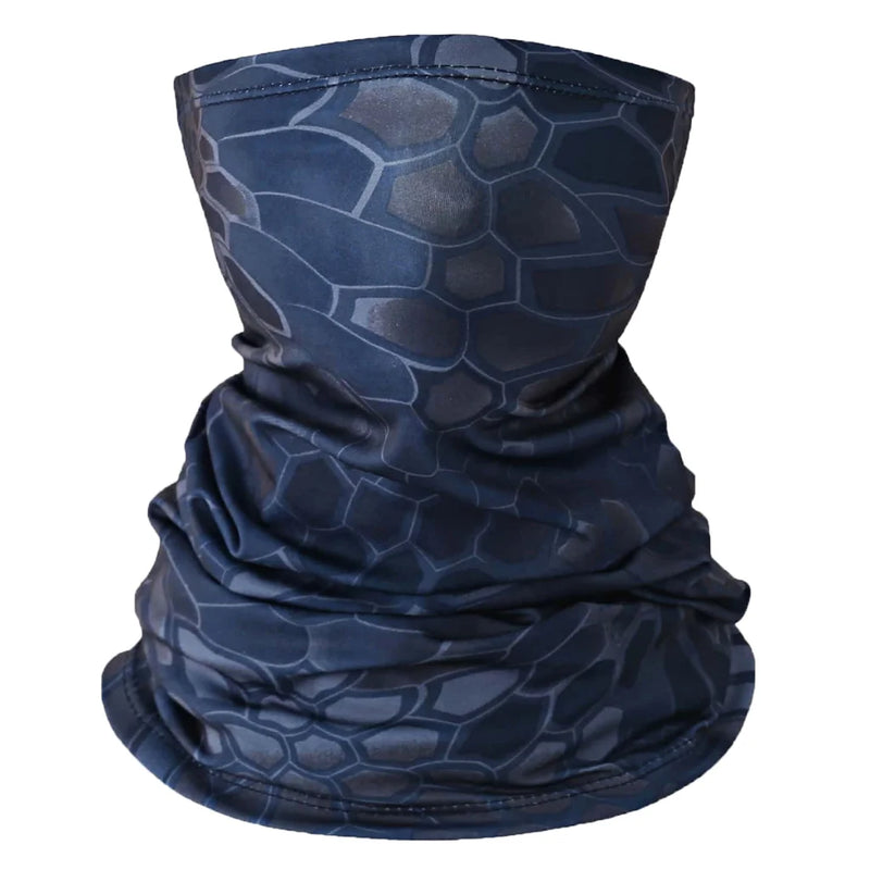 Summer UV Protection Cycling Face Mask Men Women Outdoor Sports Ice Silk Neck Warmer Scarf Breathable Hiking Fishing Face Cover