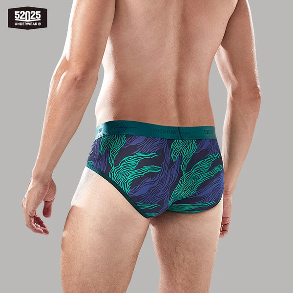 52025 Men's Big Pouch Briefs – Natural Lift Support, Silky-Soft Nylon-Spandex Fabric, Second-Skin Feel and All-Day Comfort