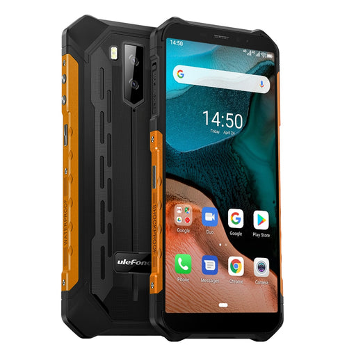 Ulefone Armor X5 Android 11 Rugged Waterproof Smartphone IP68 MT6762 Cell Phone 3GB 32GB Octa core NFC 4G LTE Mobile Phone Android11 Orange China