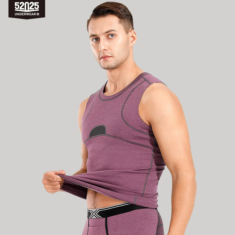 52025 Multi-Layer Thermal Vest – Premium Warm Sleeveless Top for Men & Women. Soft Winter Tank with Advanced Heat Retention