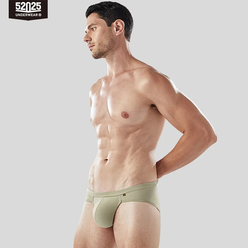 52025 Men's Large Pouch Modal Briefs – Premium Modal and Innovative 3D Support Pouch for Natural Fit and Second-Skin Comfort