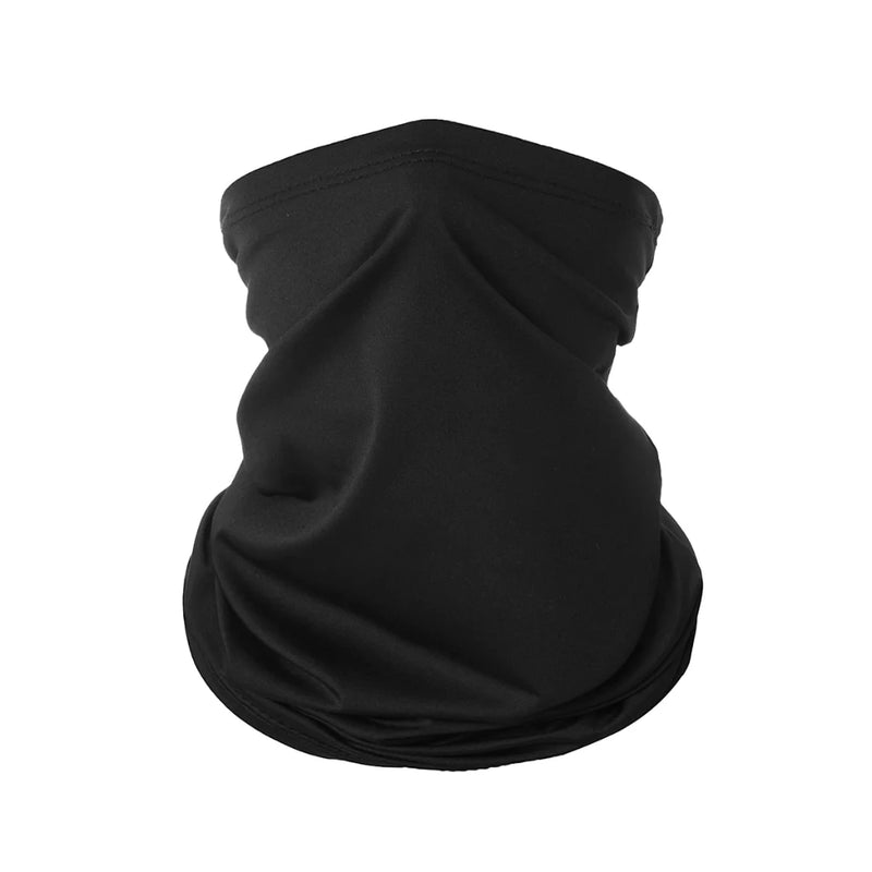 Summer UV Protection Cycling Face Mask Men Women Outdoor Sports Ice Silk Neck Warmer Scarf Breathable Hiking Fishing Face Cover